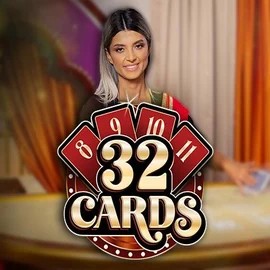 32 Cards slot icon by Ezugi, available at NV Casino