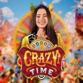 Crazy Time by Evolution, showcased at netmaks.pl – game logo