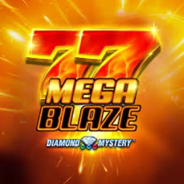Diamond Mystery Mega Blaze slot logo by Greentube at NV Casino