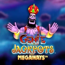 Genie Jackpots Megaways logo by Blueprint Gaming at NV Casino