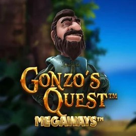 Gonzo's Quest Megaways slot logo by Red Tiger Gaming at NV Casino