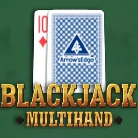 Multihand Blackjack online game logo by Pragmatic Play on netmaks.pl