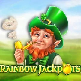 Official Jackpots logo: Rainbow Jackpots by Red Tiger Gaming at NV Casino