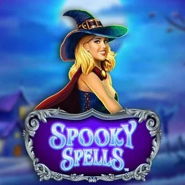 Official Slots logo: Spooky Spells by Novomatic at NV Casino